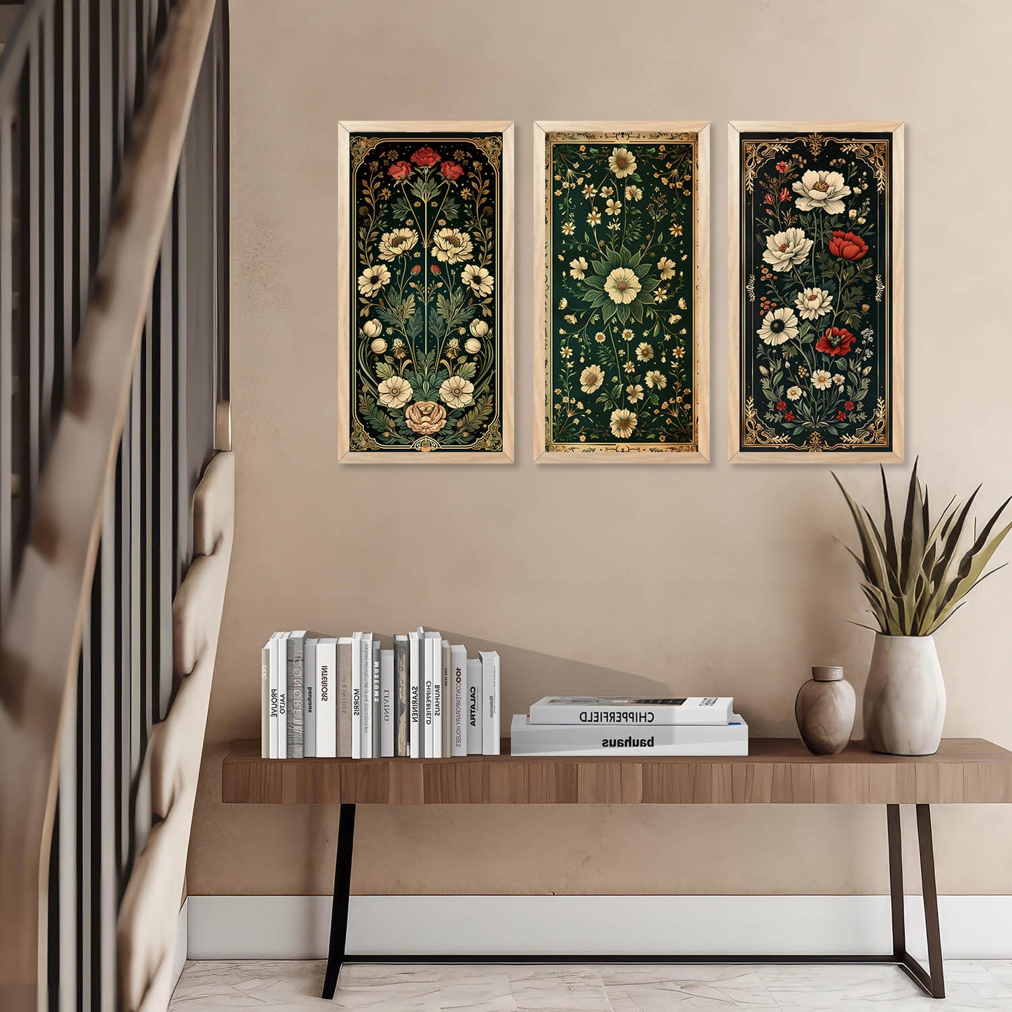 Floral Wall Art Framed Prints, Decorative Wall Art