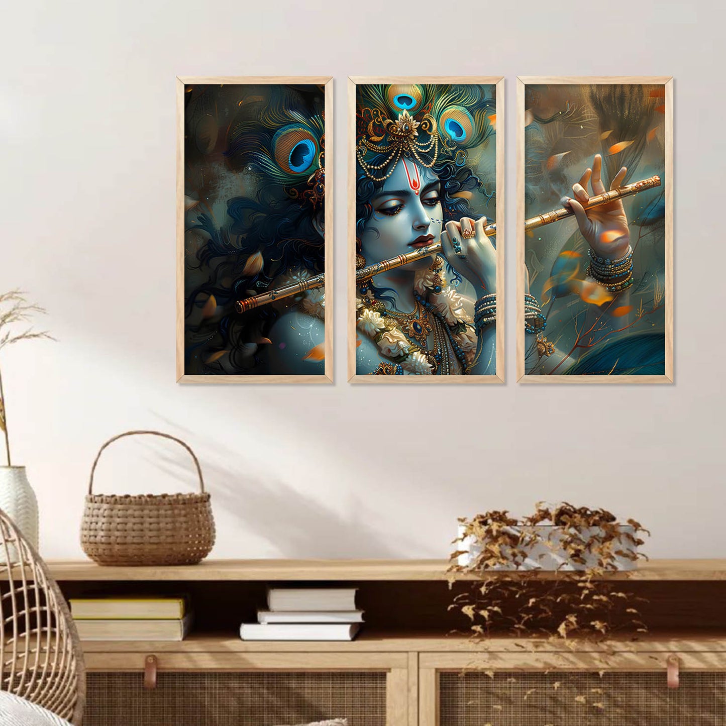 Indian Lord Wall Art Framed Prints, Decorative Wall Art