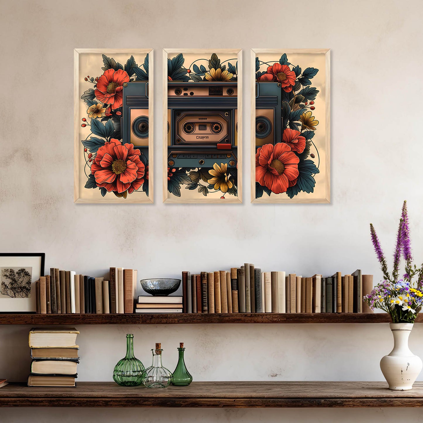 Retro Wall Art Framed Prints, Decorative Wall Art