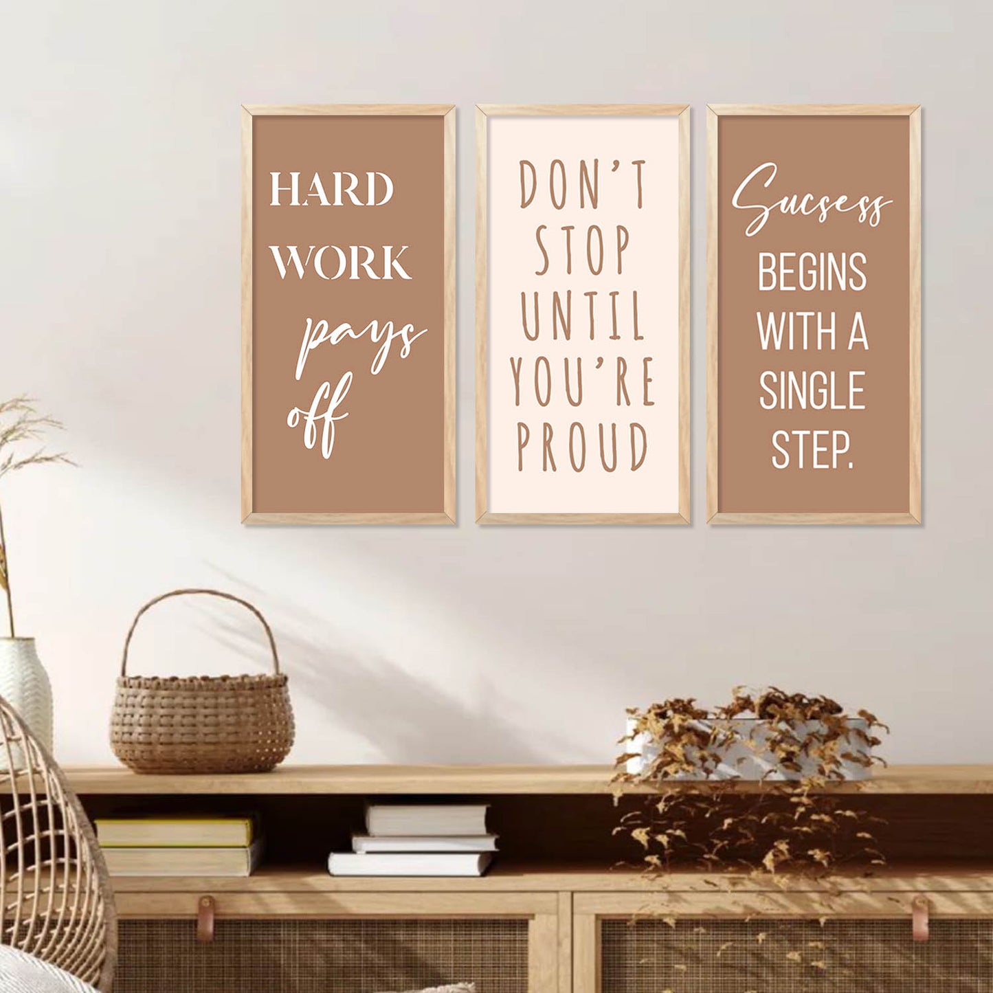Motivational Wall Art Framed Prints, Decorative Wall Art