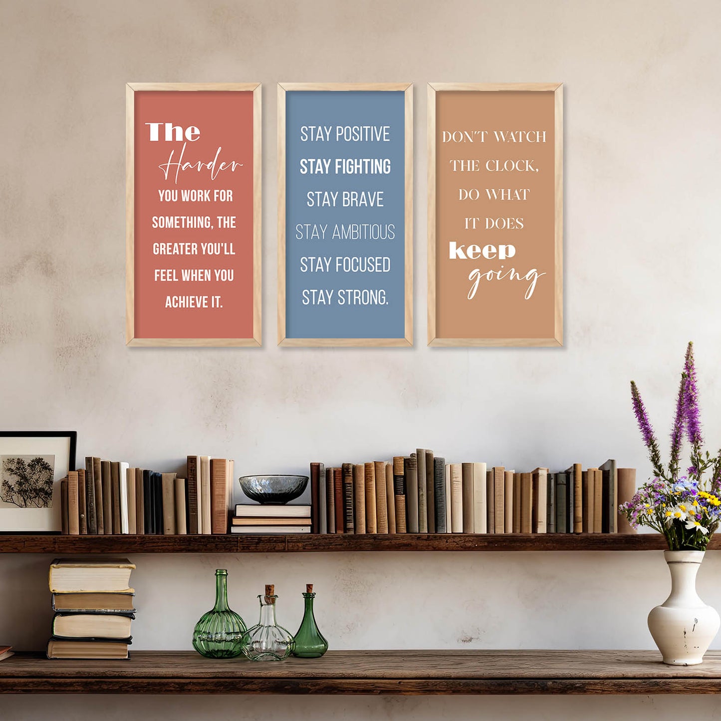 Motivational Wall Art Framed Prints, Decorative Wall Art