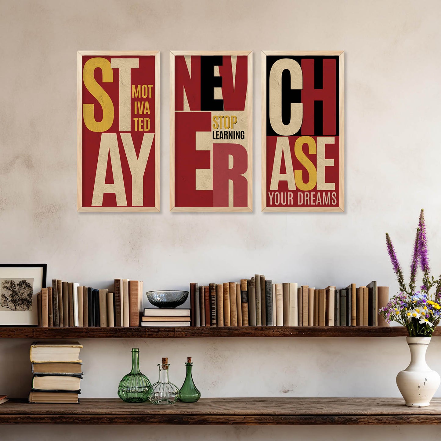 Motivational Wall Art Framed Prints, Decorative Wall Art