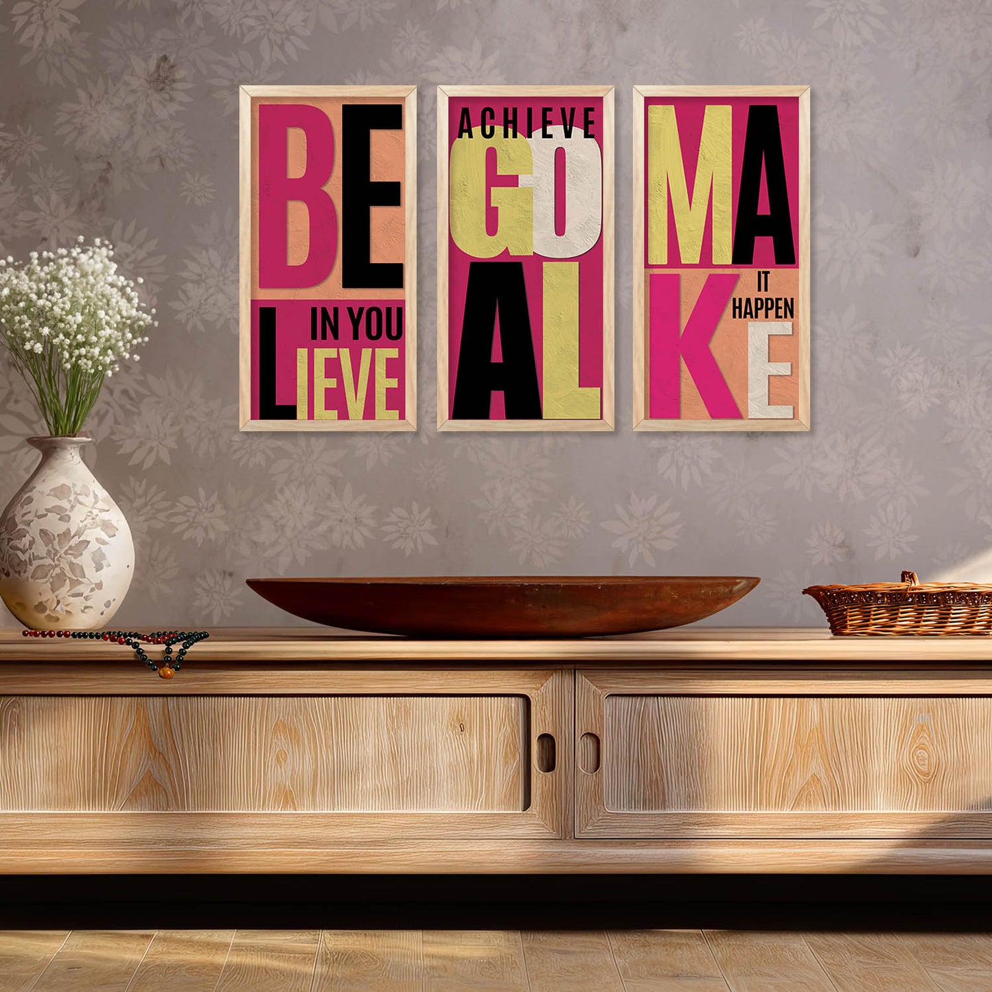 Motivational Wall Art Framed Prints, Decorative Wall Art