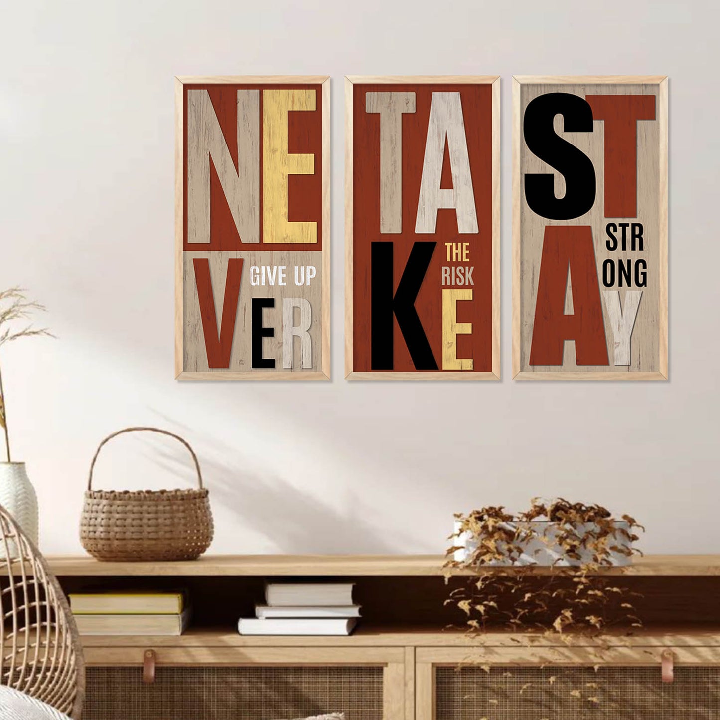 Motivational Wall Art Framed Prints, Decorative Wall Art