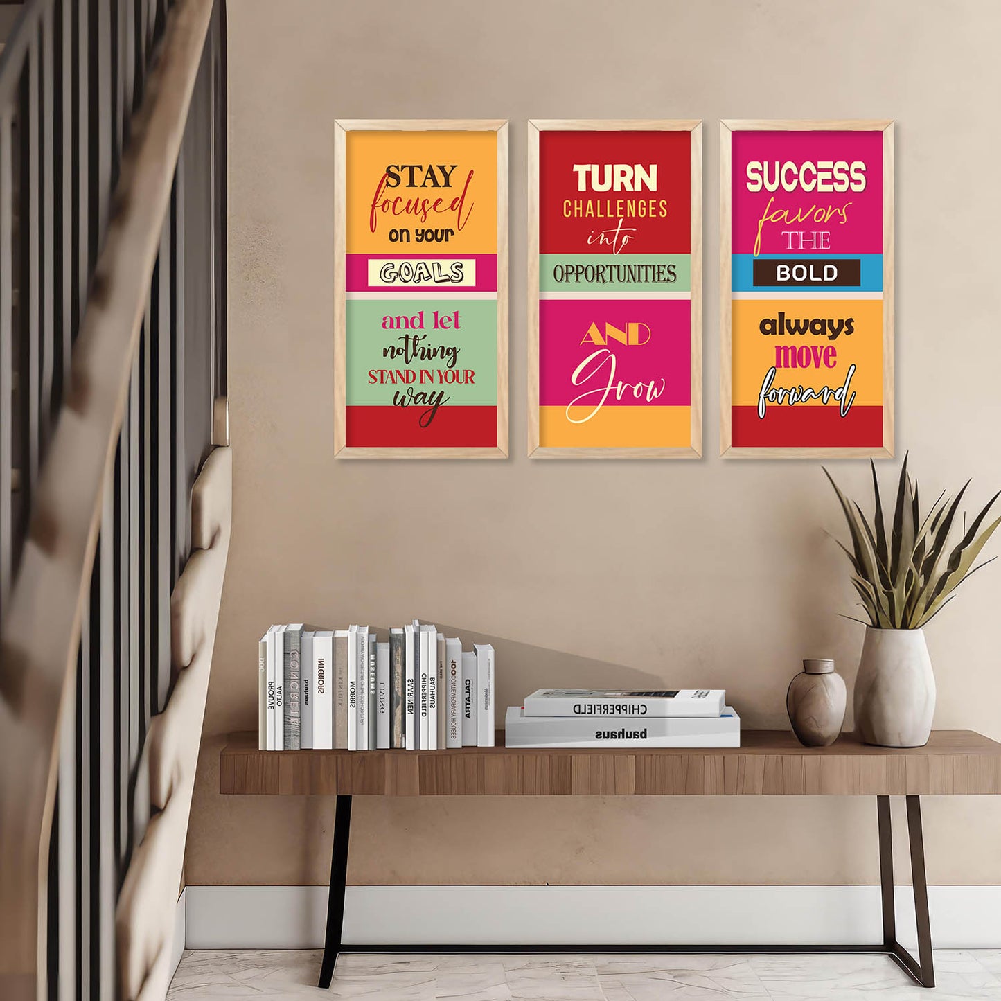 Quotes Wall Art Frames For Home And Office Decor