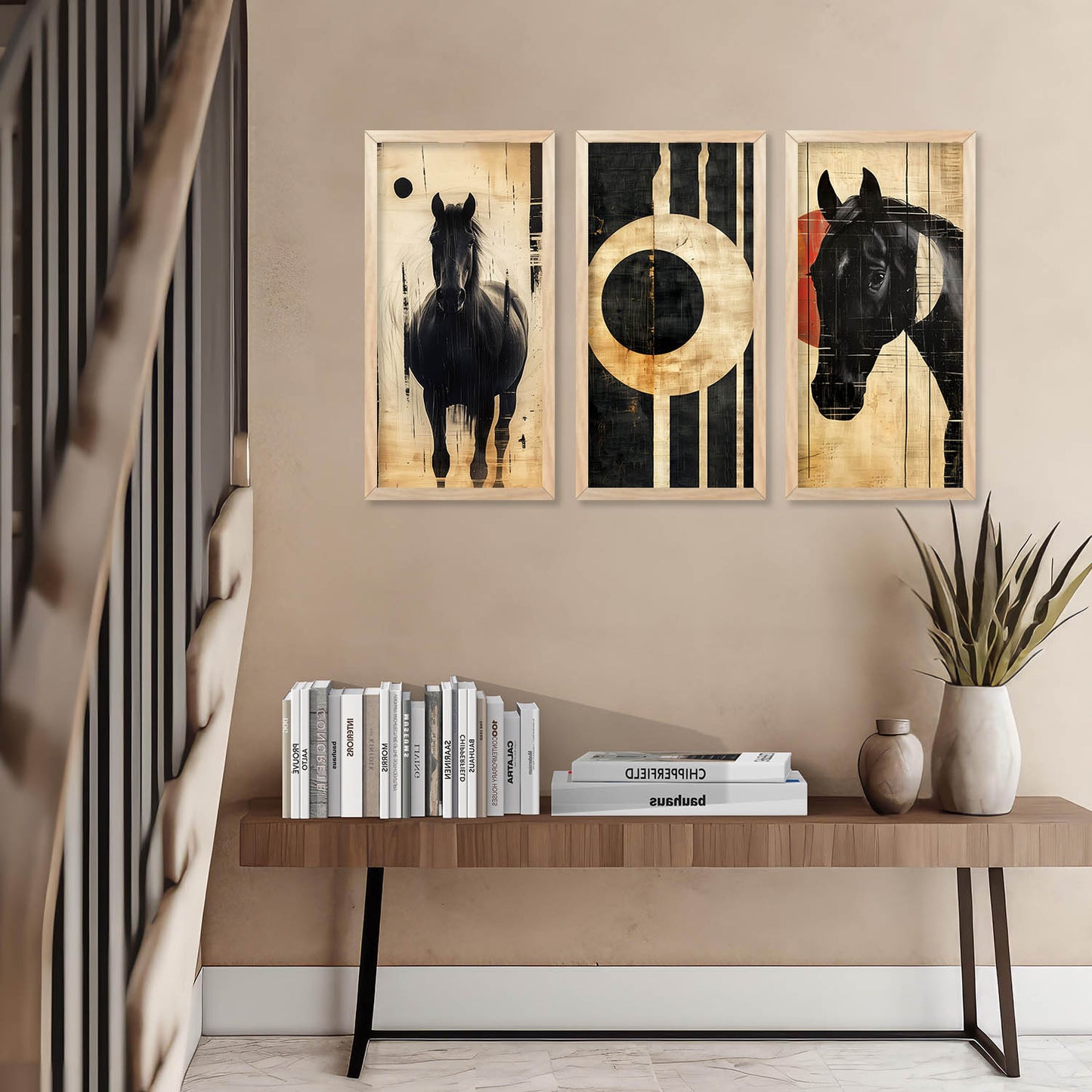 Abstract Horace Wall Art Home Decor Living Room , Decorative Wall Prints