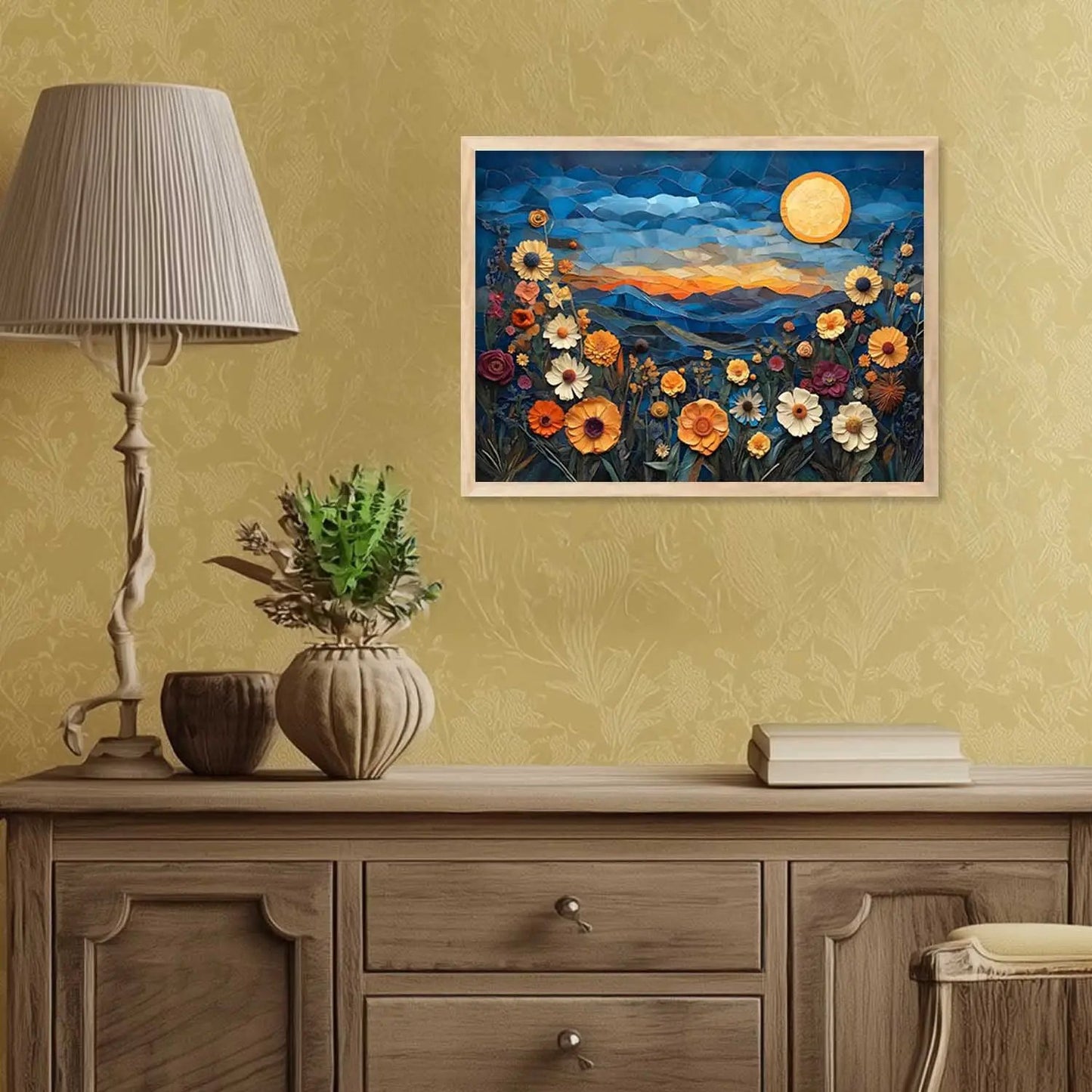 Vastu Theme Wall Posters with Frame