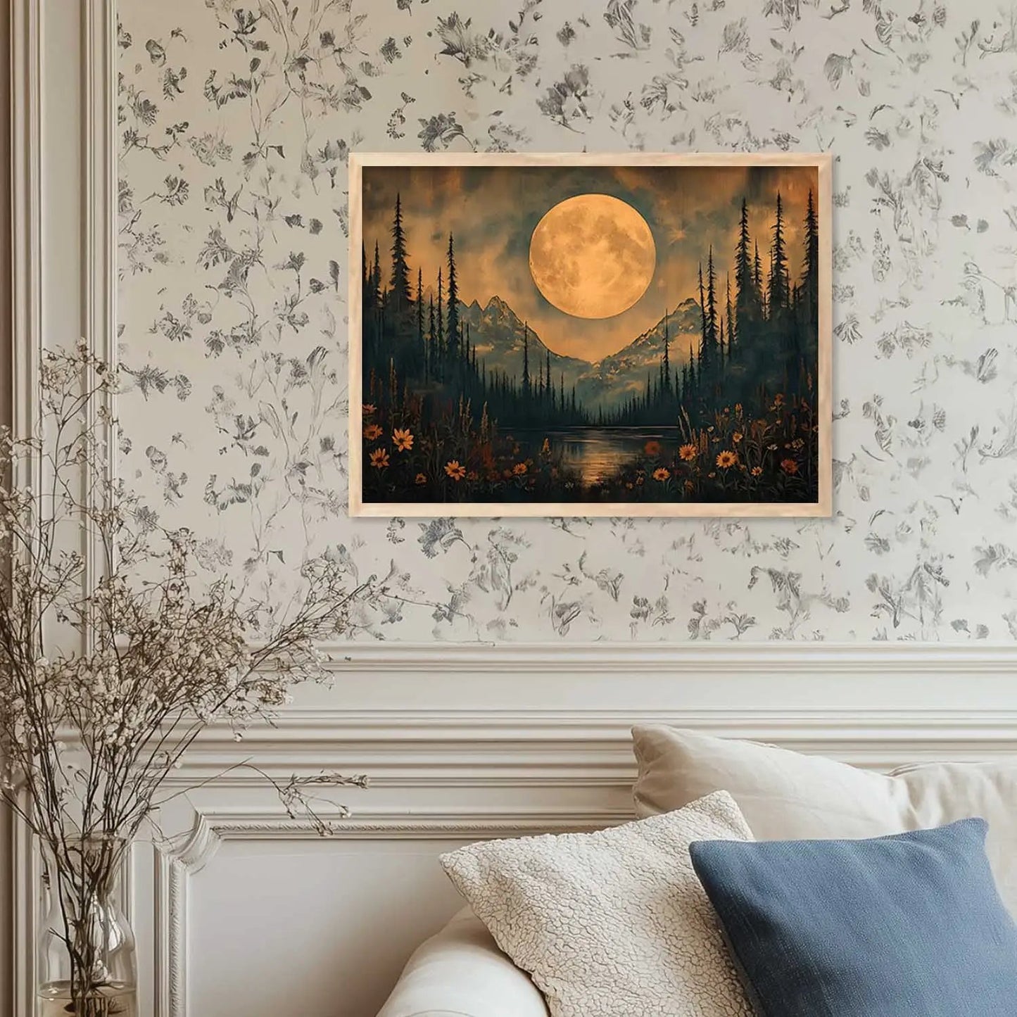 Vastu Theme Wall Posters with Frame
