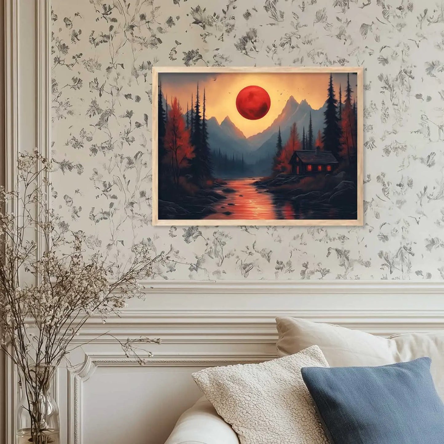 Vastu Theme Wall Posters with Frame