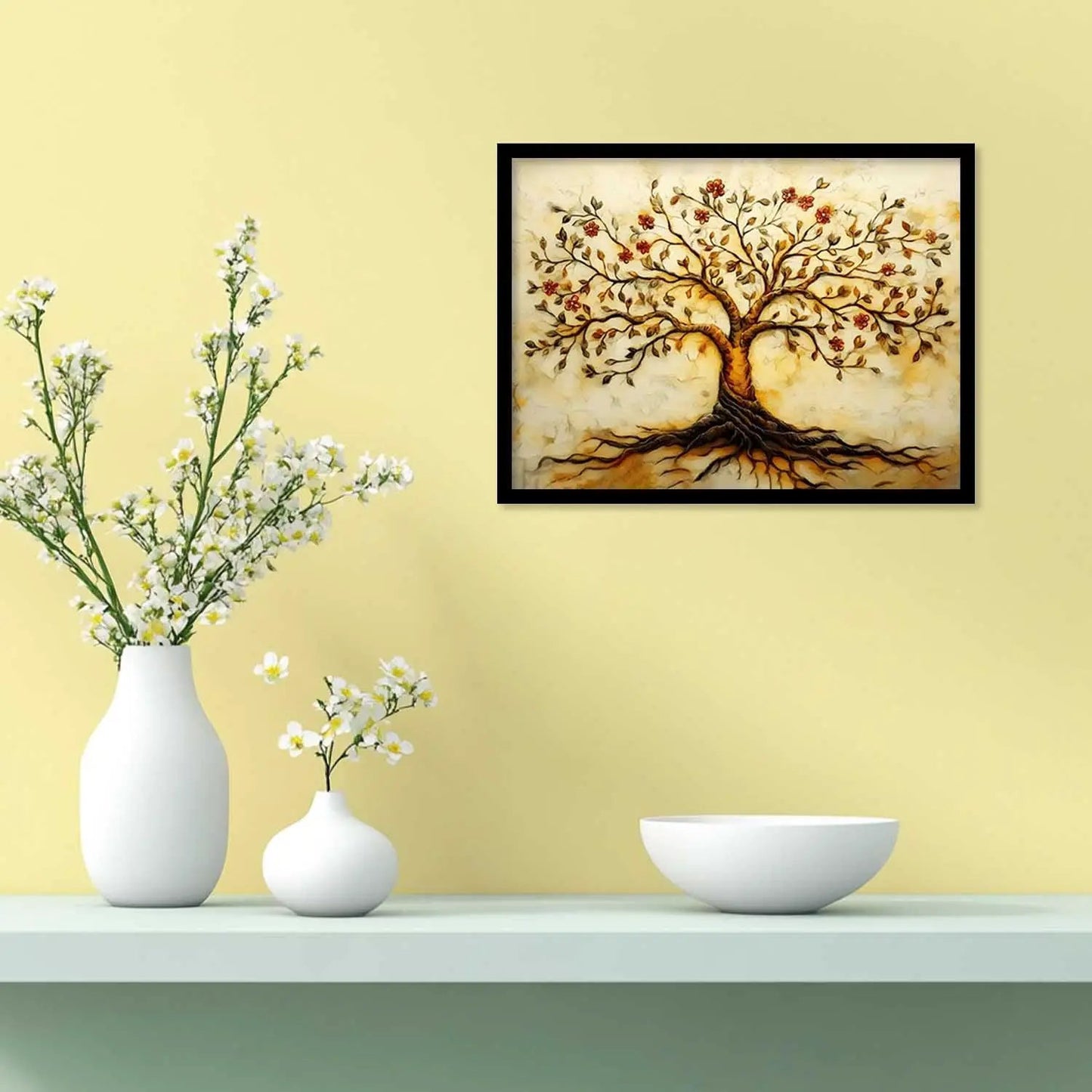Vastu Theme Wall Posters with Frame