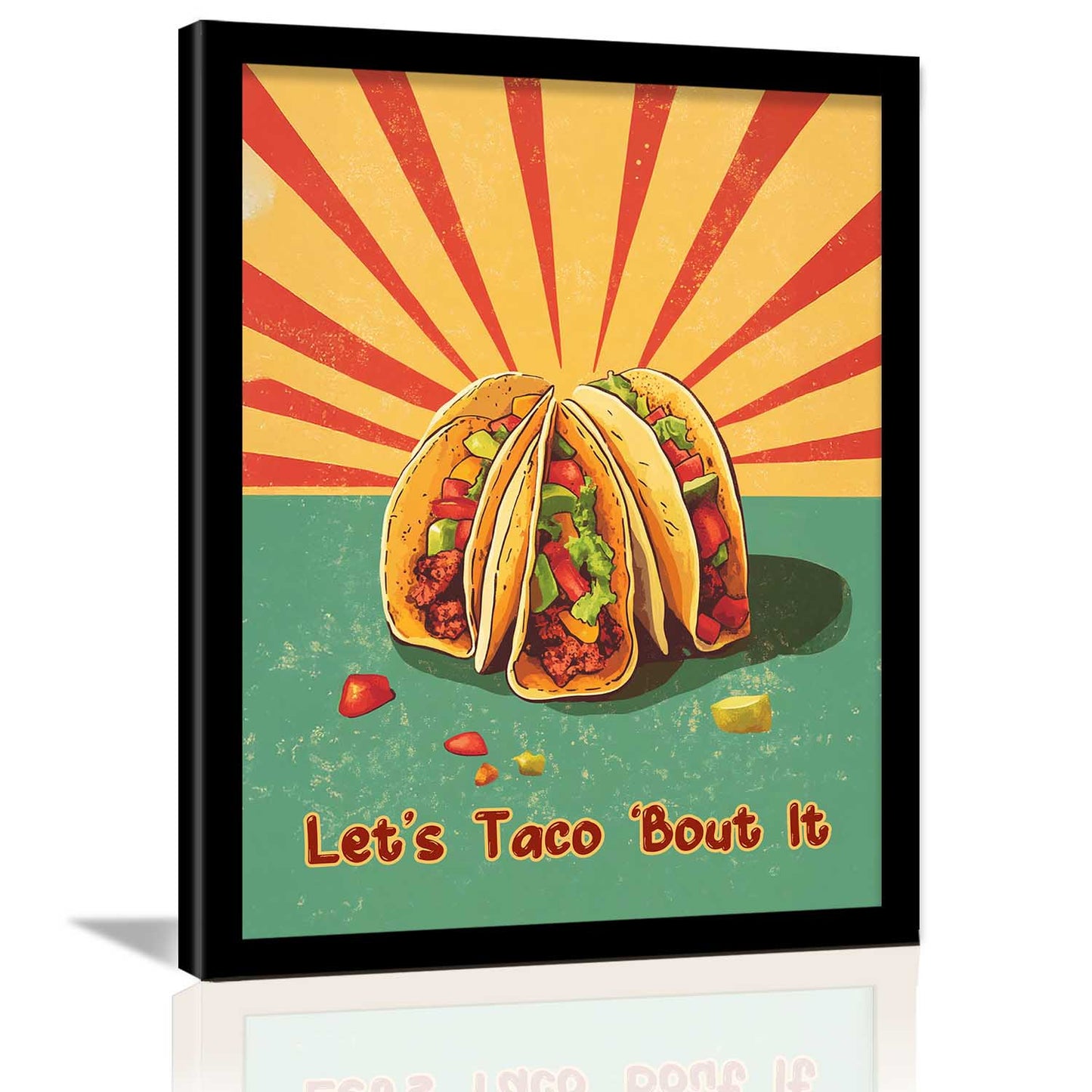 Restaurant Theme Wall Posters with Frame