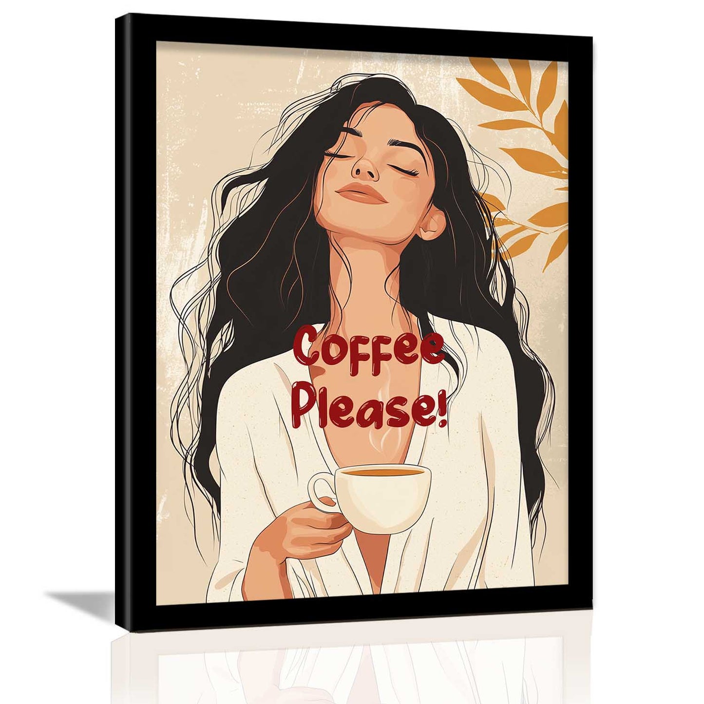 Restaurant Theme Wall Posters with Frame