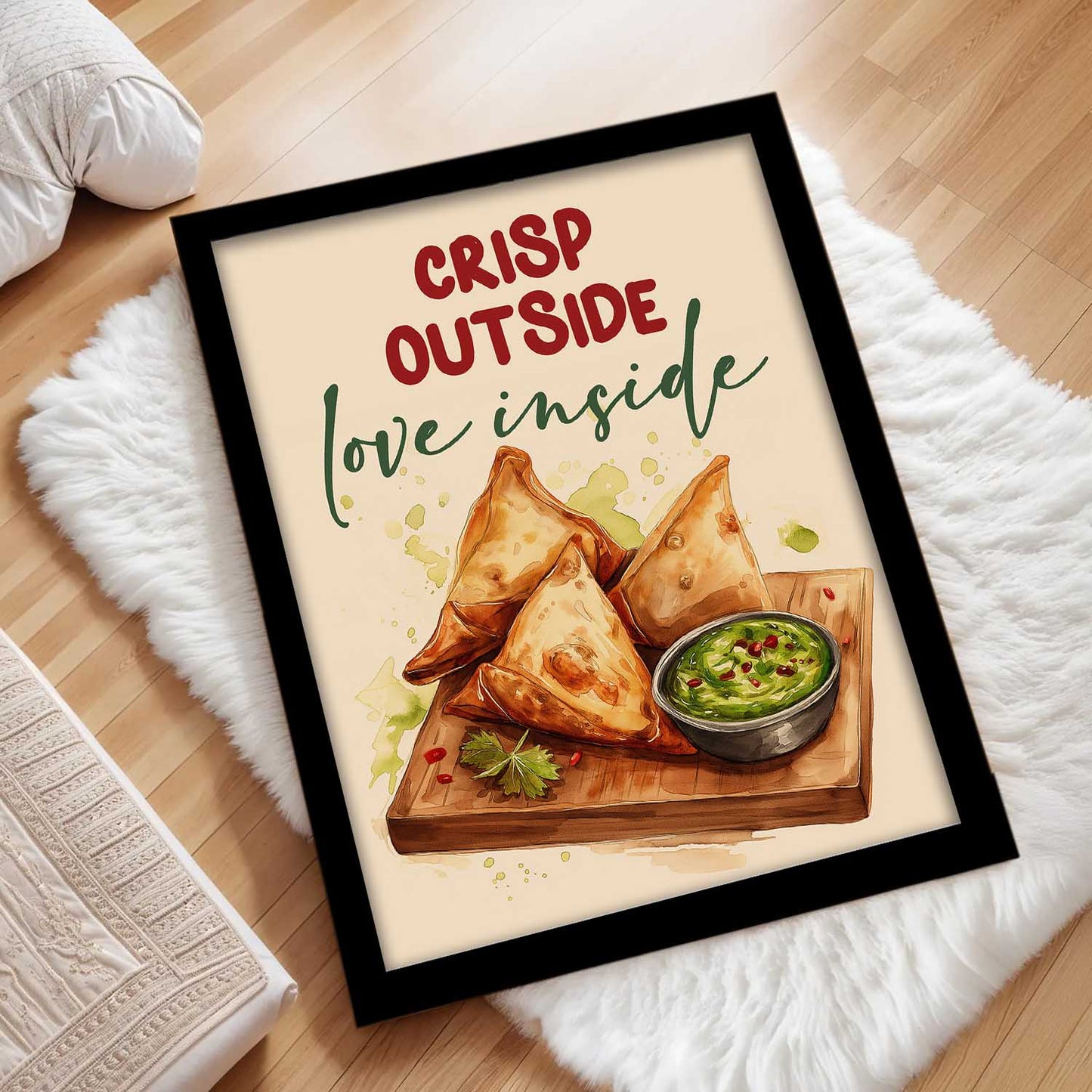 Restaurant Theme Wall Posters with Frame