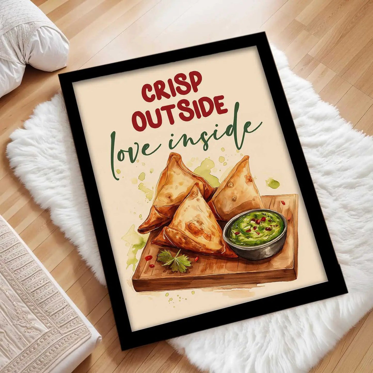 Restaurant Theme Wall Posters with Frame