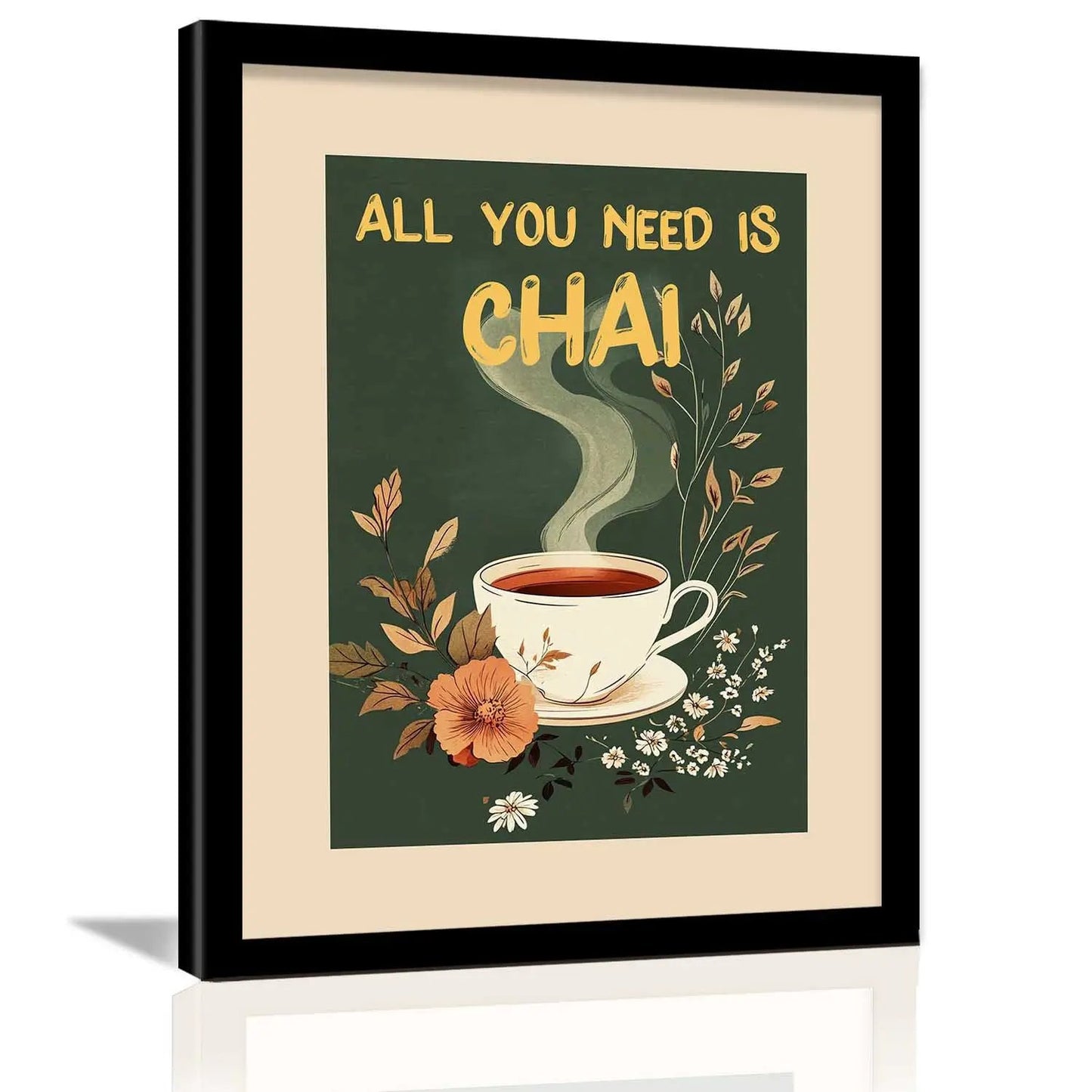 Restaurant Theme Wall Posters with Frame