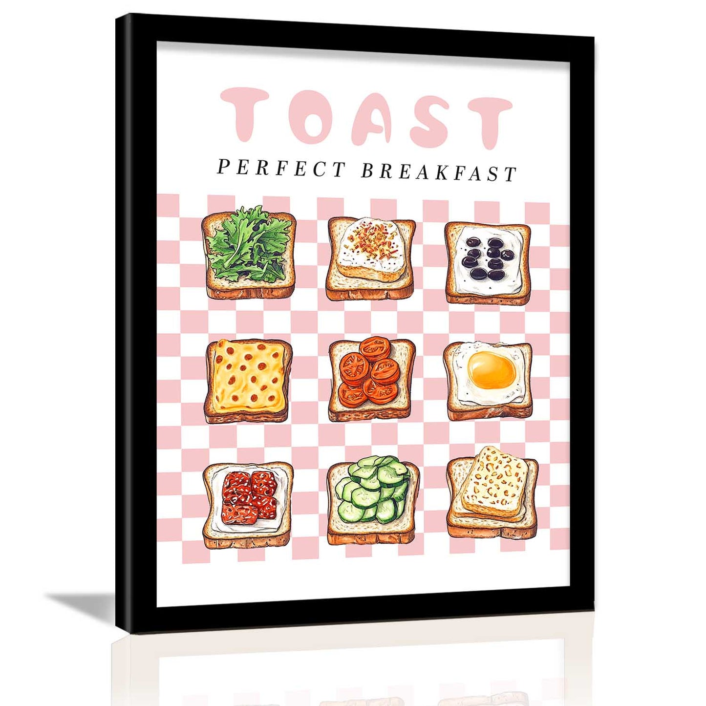 Restaurant Theme Wall Posters with Frame