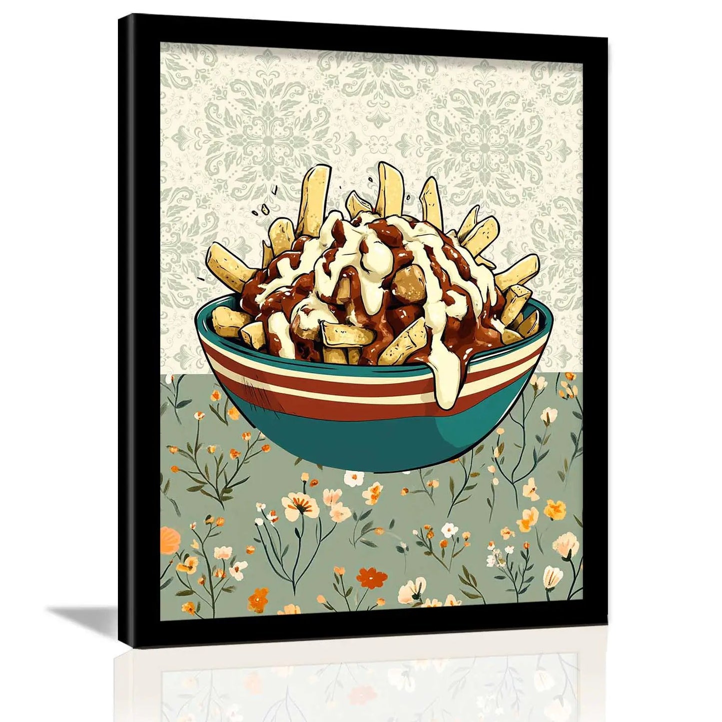 Restaurant Theme Wall Posters with Frame