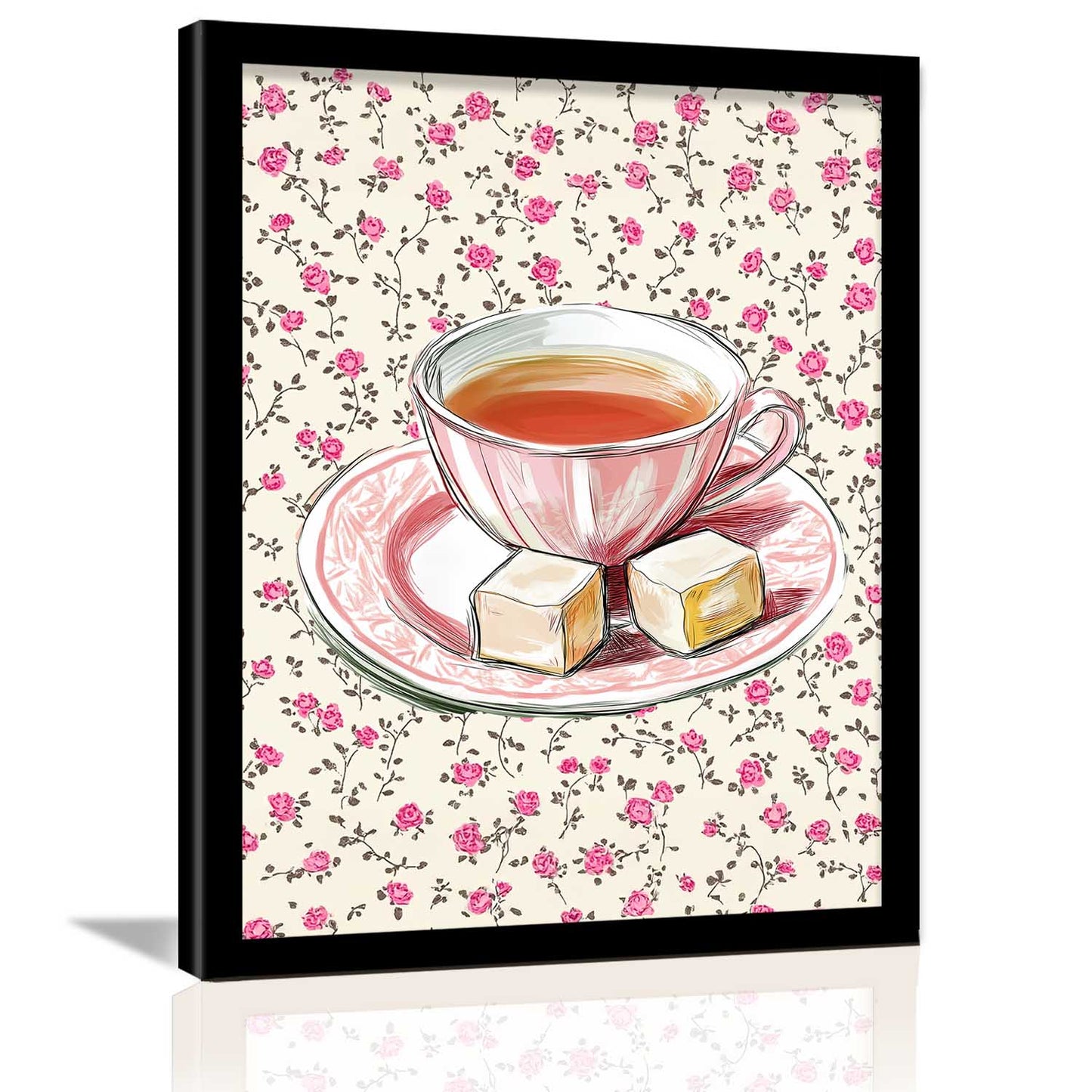 Restaurant Theme Wall Posters with Frame