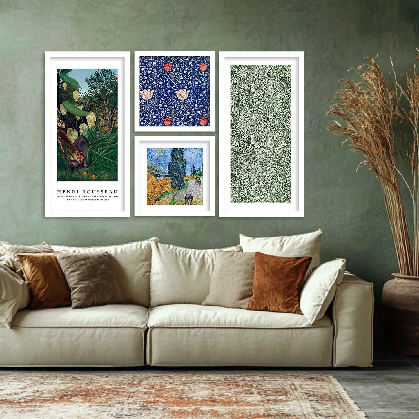 kotart Modern Big Size Wall Art Home Dacor Abstract Decorative Painting poster With Frame For Living Room Bed Room Hotel Wall Decor
