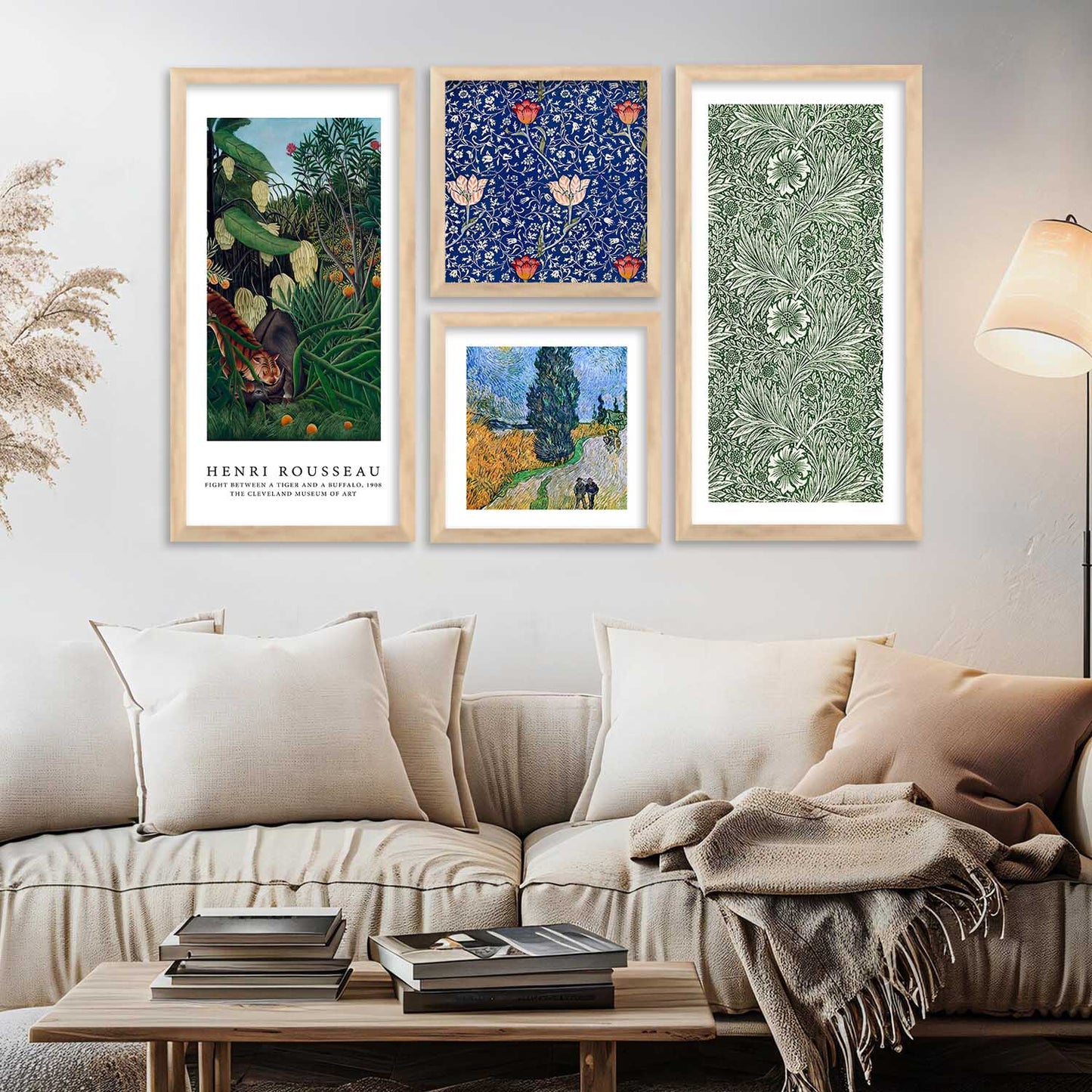 kotart Modern Big Size Wall Art Home Dacor Abstract Decorative Painting poster With Frame For Living Room Bed Room Hotel Wall Decor