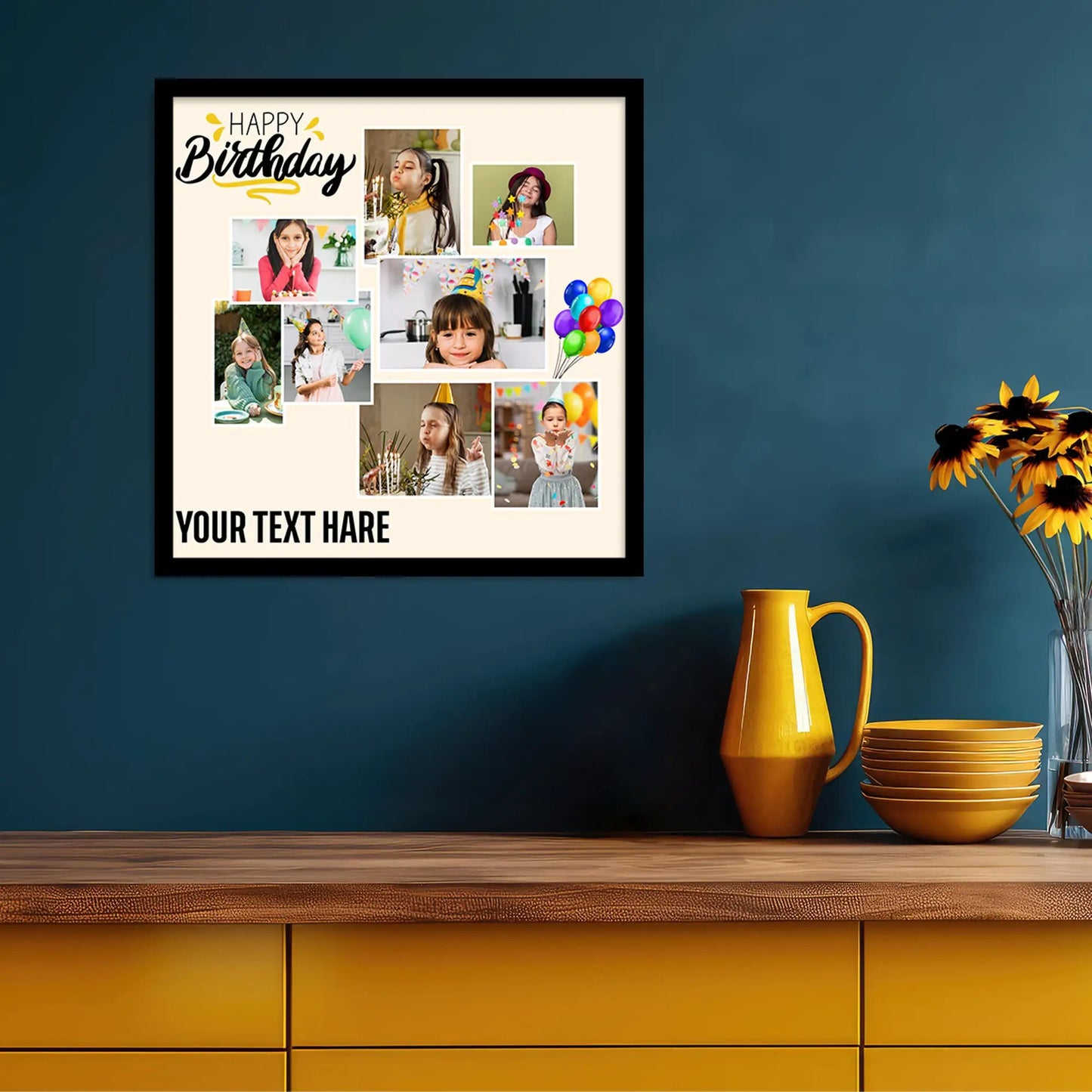 Customized Gifts for Men & Women – Personalized Photo Frame for Husband Birthday Special, Wife Anniversary Gift, Sister Birthday Gift, Unique Customized Photo Gift, Useful Gift Ideas for Couples, Parents, Family