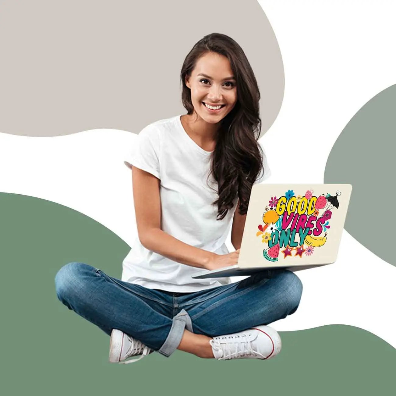 Artistic Laptop Decal Upto 15.6 inch-Kotart