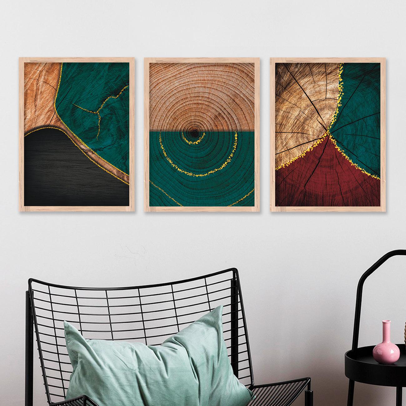Contemporary Abstract Wall Art - Framed Posters and Paintings-Kotart