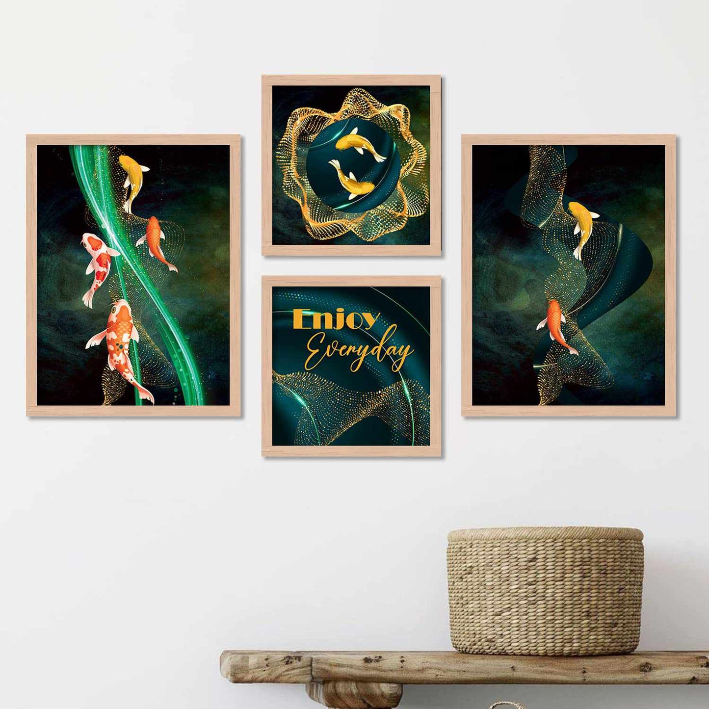 Contemporary Golden Theme Art Posters Frame for Home-Kotart