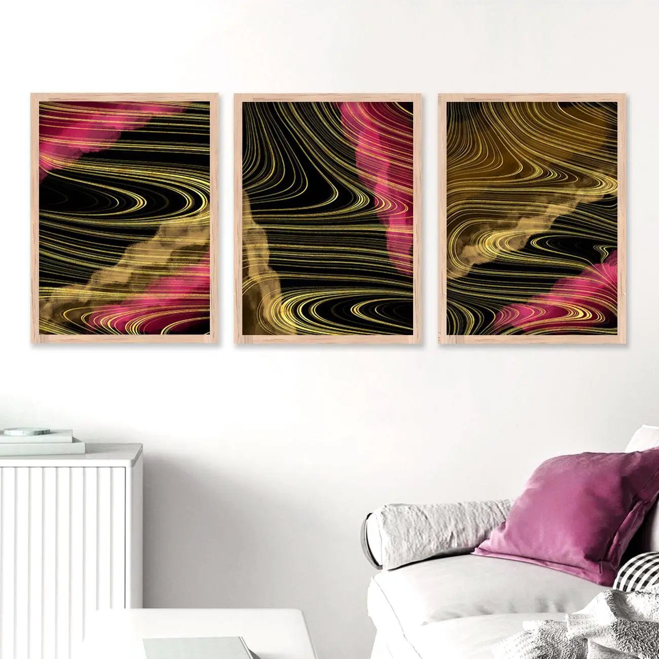 Contemporary Minimalistic Combos - Wall Art for Modern Interiors-Kotart