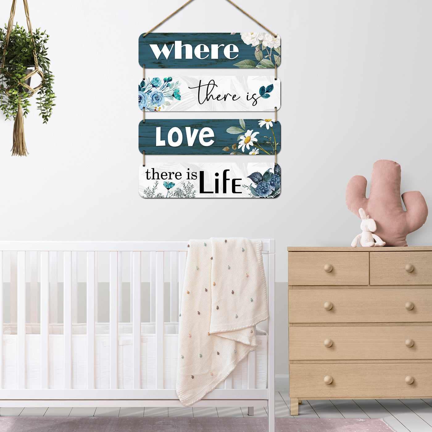 Cute Family Love Quotes MDF Wall Hangings for Living Room Bedroom Entryway & Kids Room Wall Decor-Kotart