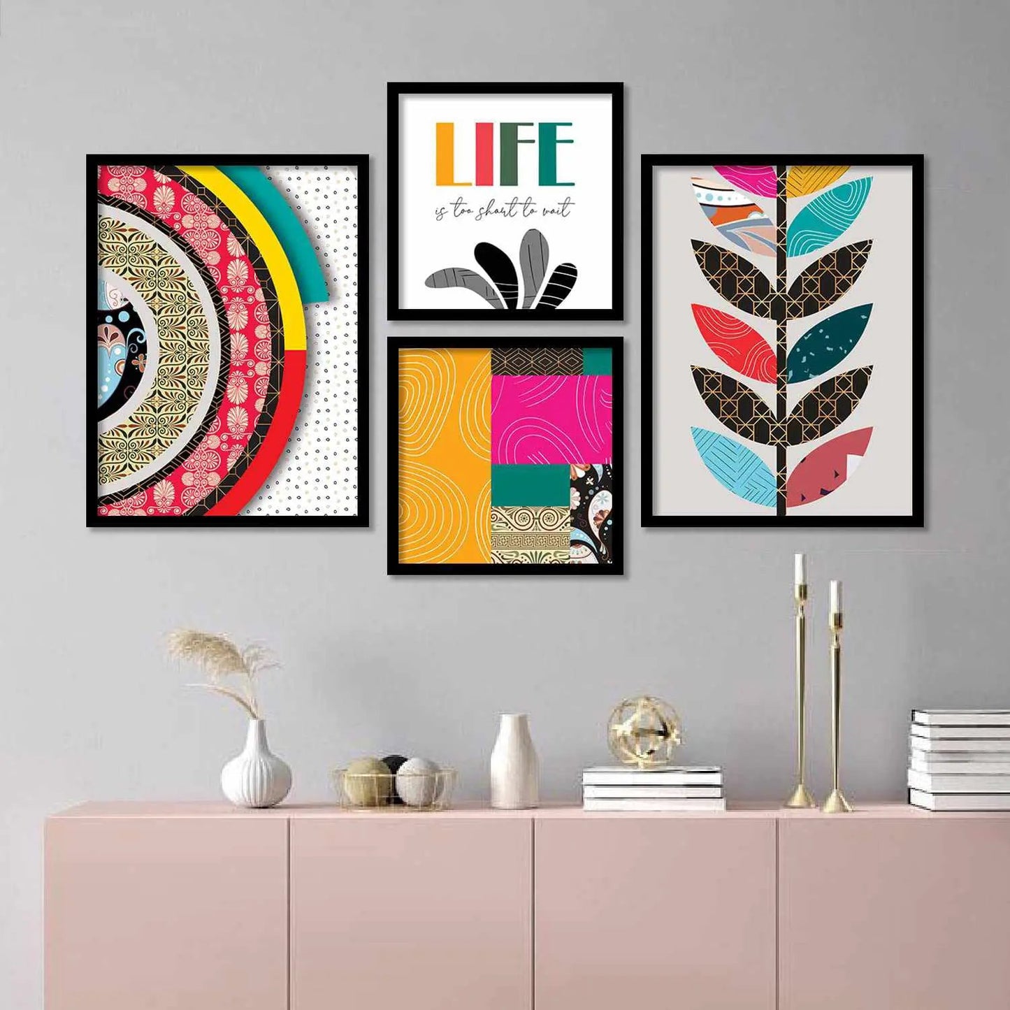 Enhance Your Walls with Modern Art Wall Decor Framed Paintings-Kotart