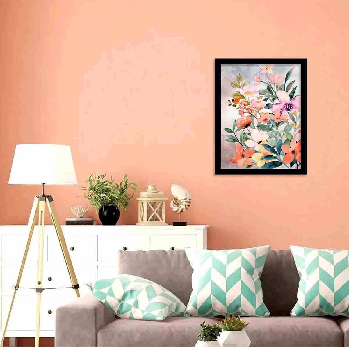 Floral Inspired Framed Art Prints-Kotart