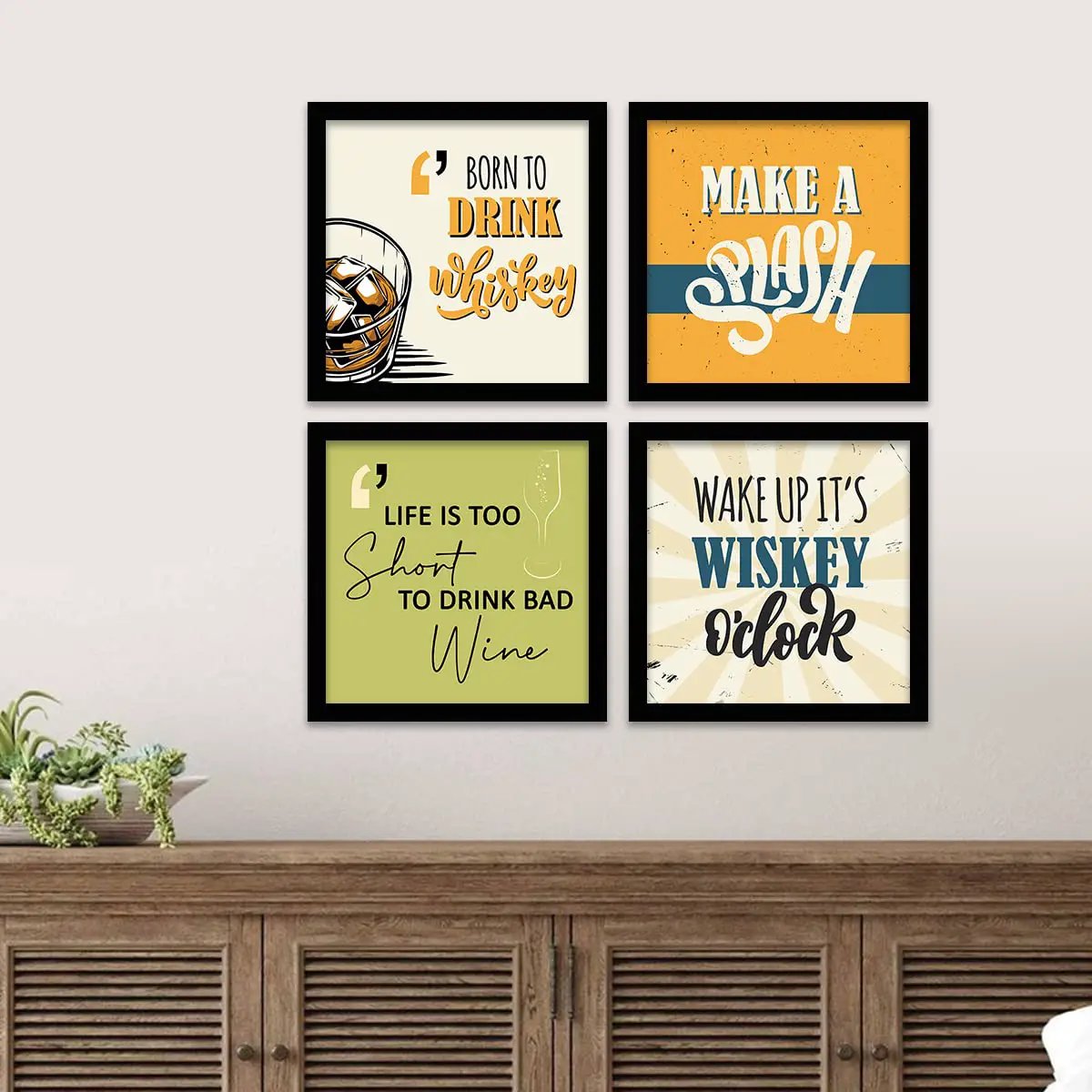 Framed Posters for Kitchen Restaurant Wall Decor-Kotart