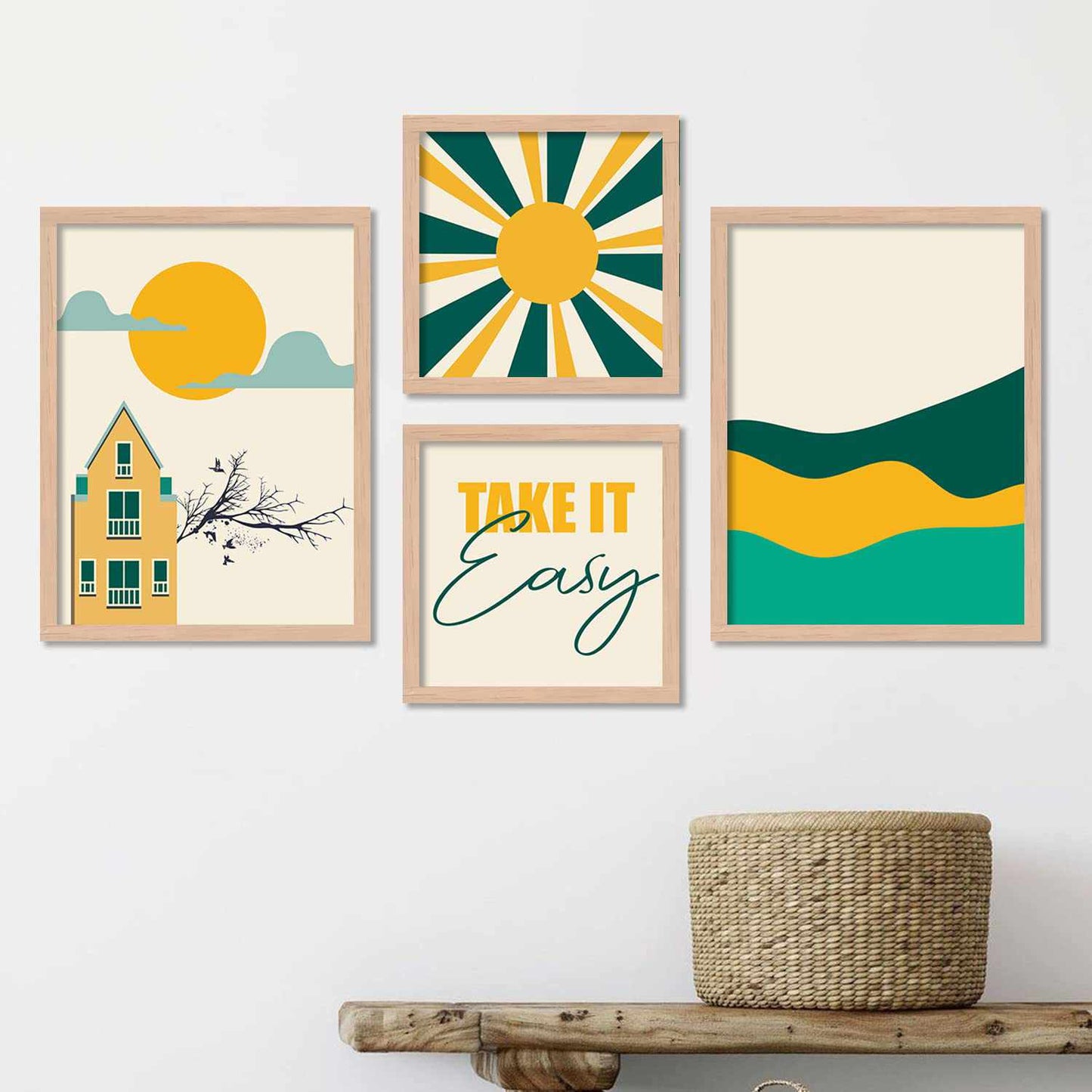 Home Decor Wall Art : Framed Posters and Paintings-Kotart