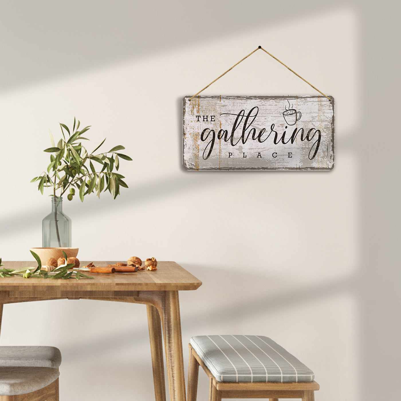 Kitchen Quotes MDF Wood Wall Hanging for Kitchen and Restaurant Wall Decor - MDF Wall Sing for Kitchen-Kotart