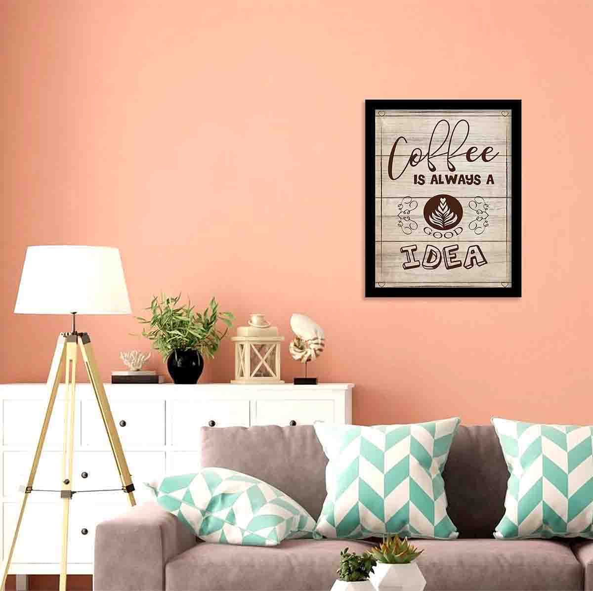 Kitchen Quotes Poster with Frame-Kotart