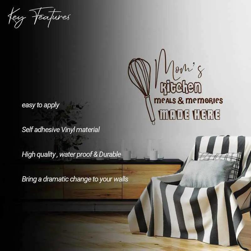 Kitchen Quotes Wall Stickers / Decals - Removable Vinyl Wall Decals-Kotart