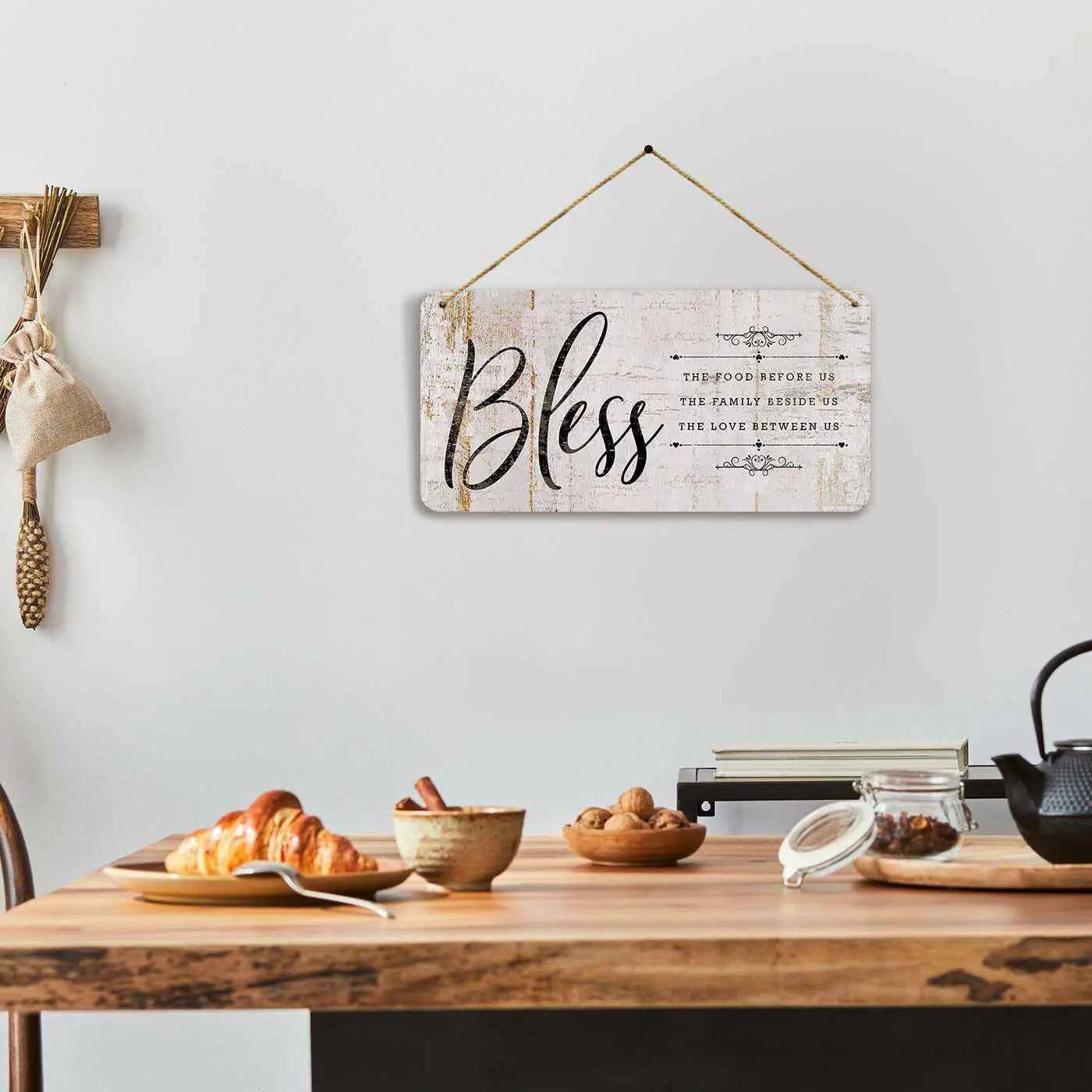MDF Wood Wall Hangings for Kitchen Restaurant Wall Decor-Kotart
