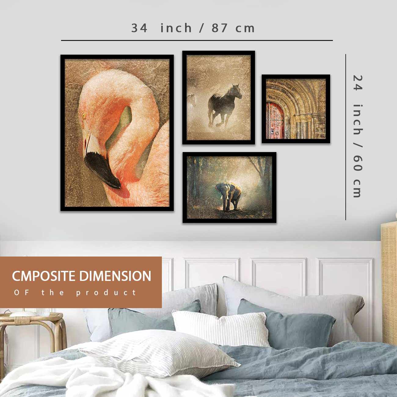 Modern Art Paintings for Living Room with Frame-Kotart