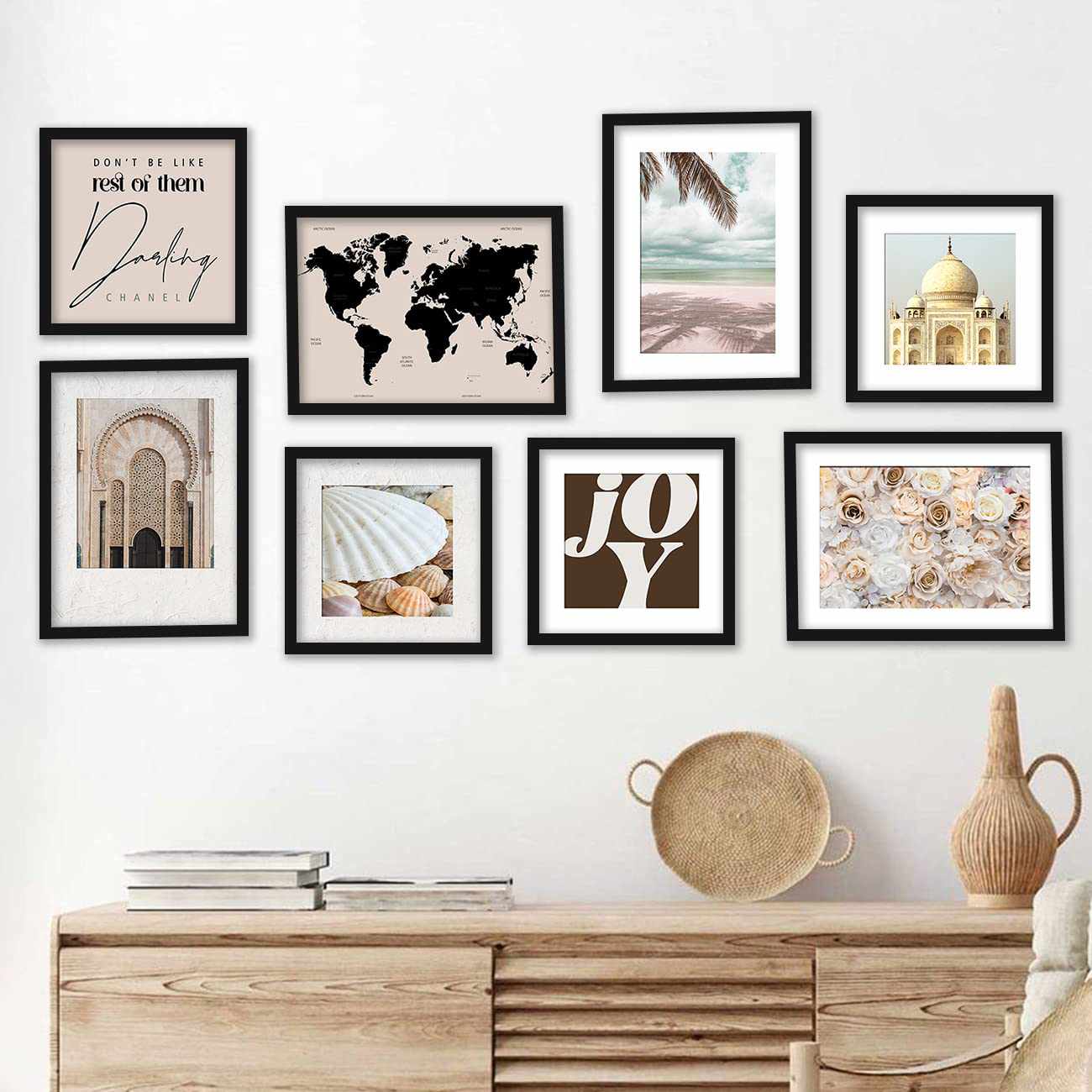 Modern Art Wall Decor Framed Paintings for Bedroom Living Room-Kotart