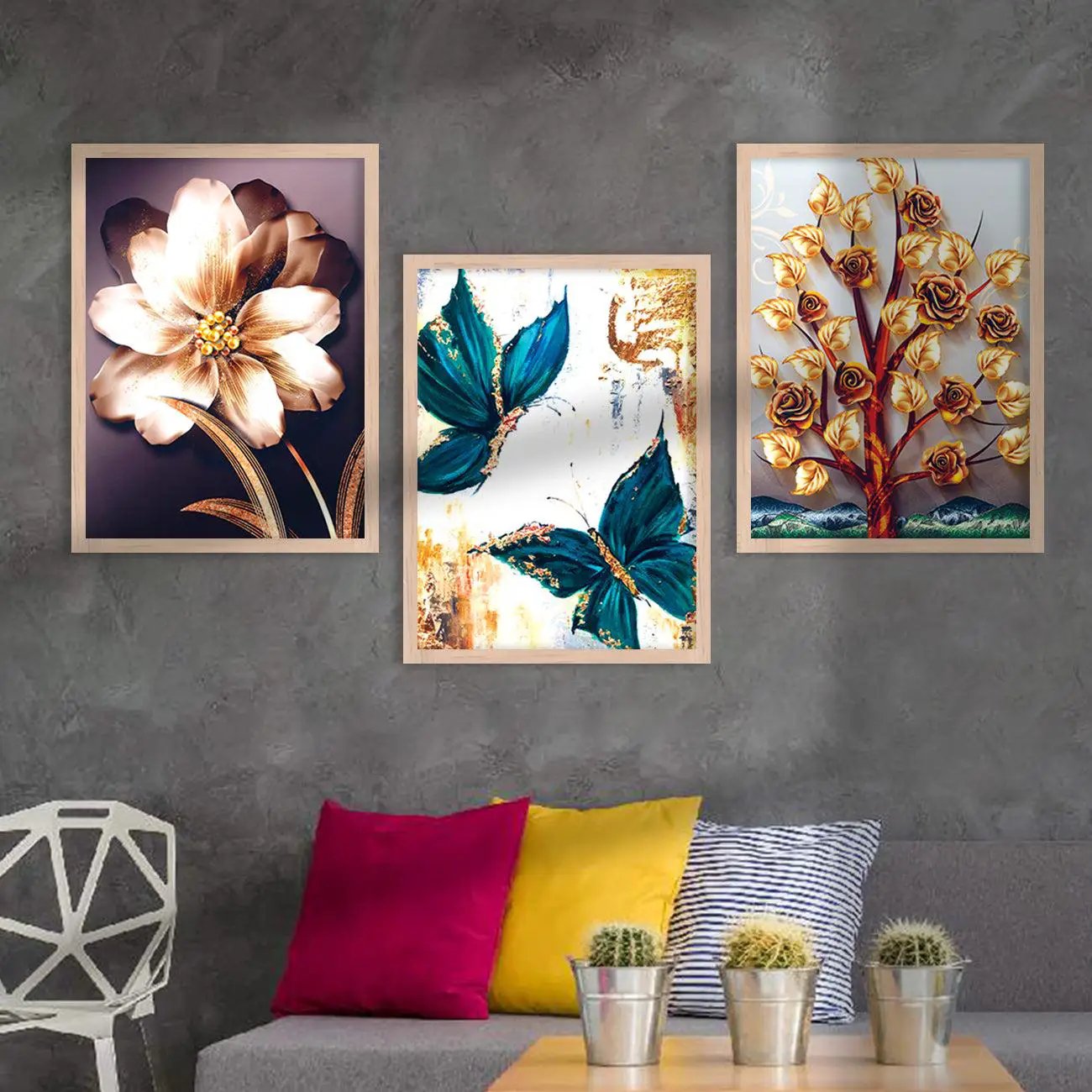 Modern Art Wall Decor Framed Paintings for Bedroom Room Living Room-Kotart