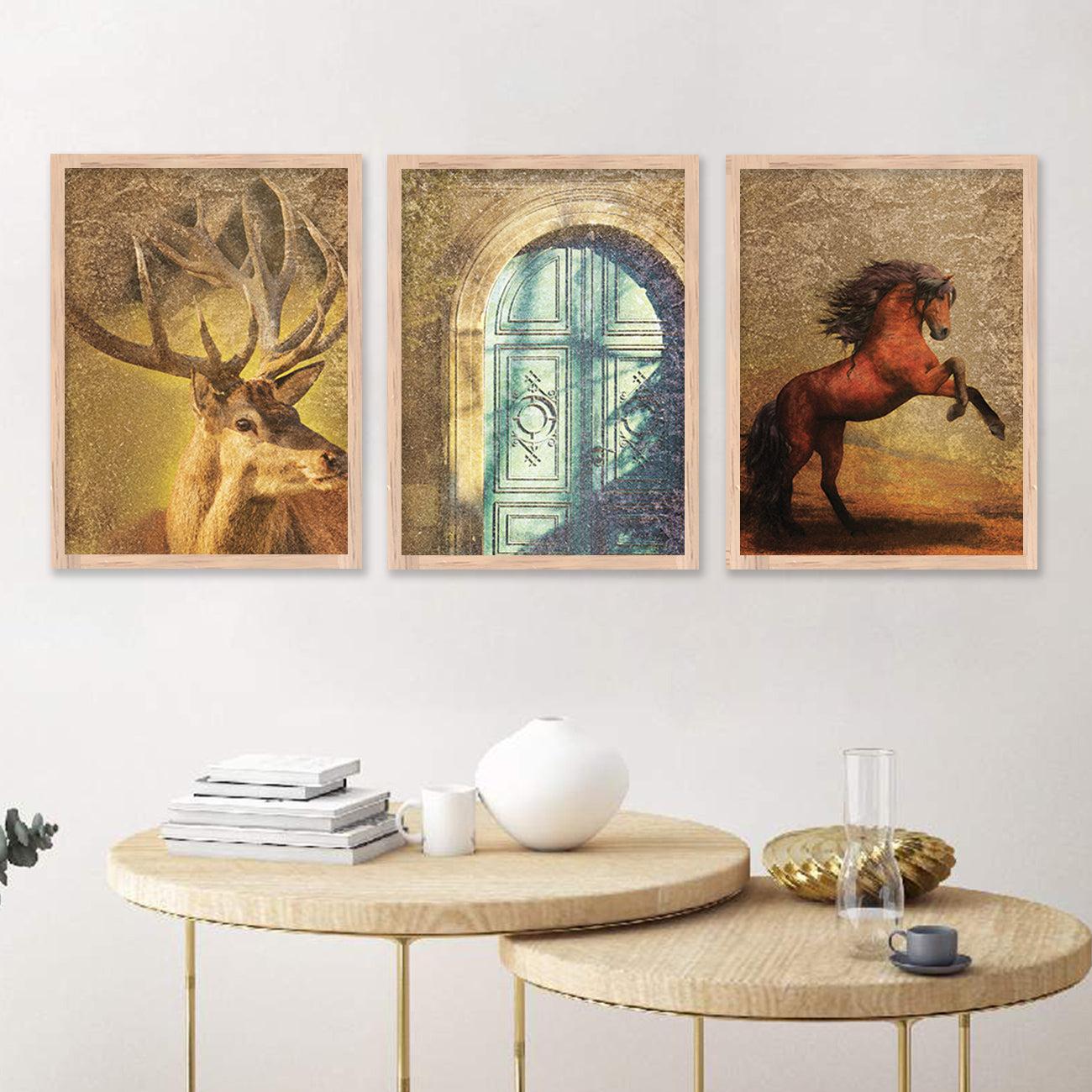 Modern Art Wall Paintings with Frame-Kotart