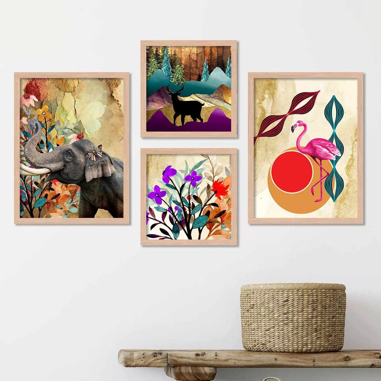 Modern Wall Art Framed Painting-Kotart