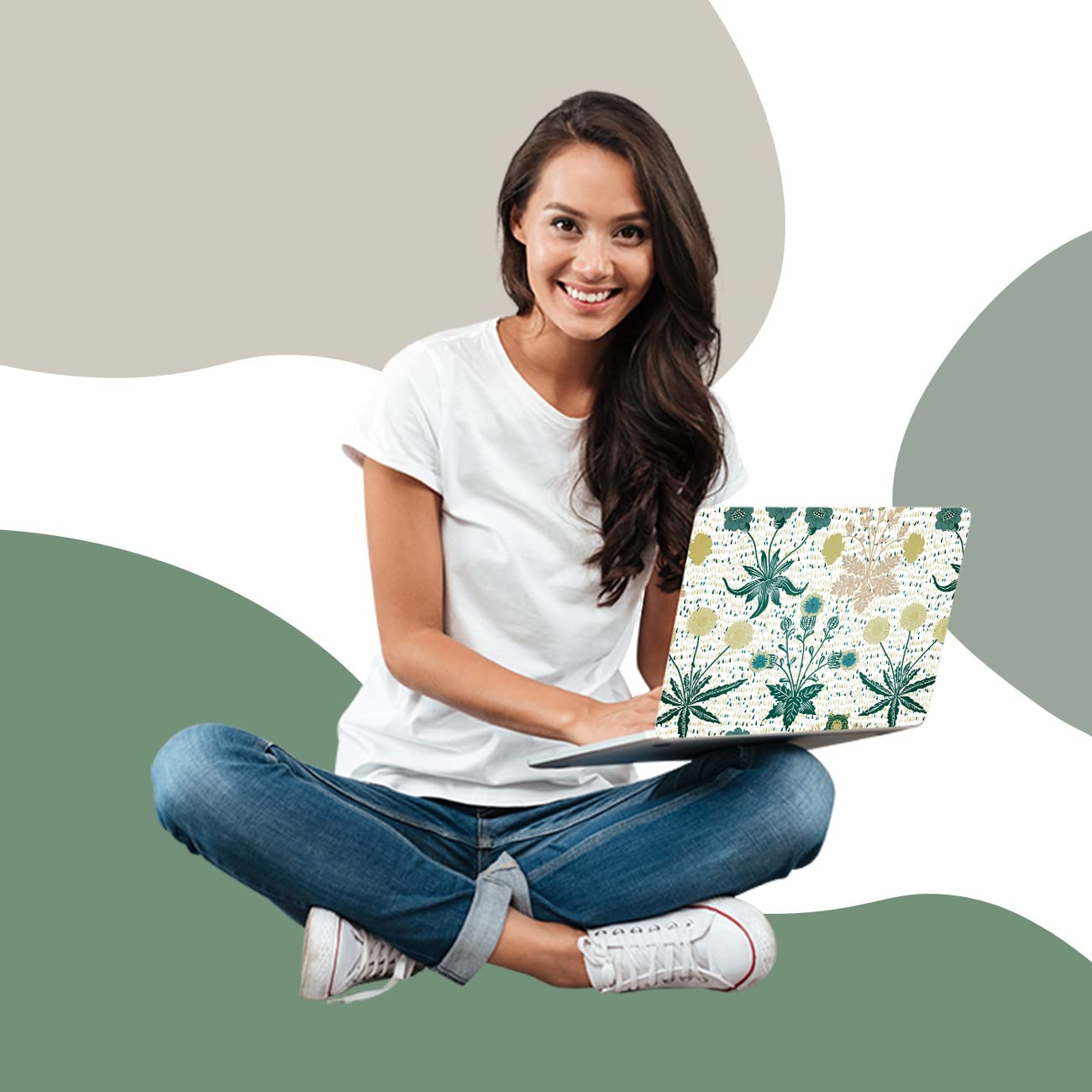 Nature Inspired Laptop Skin Upto 15.6 inch-Kotart