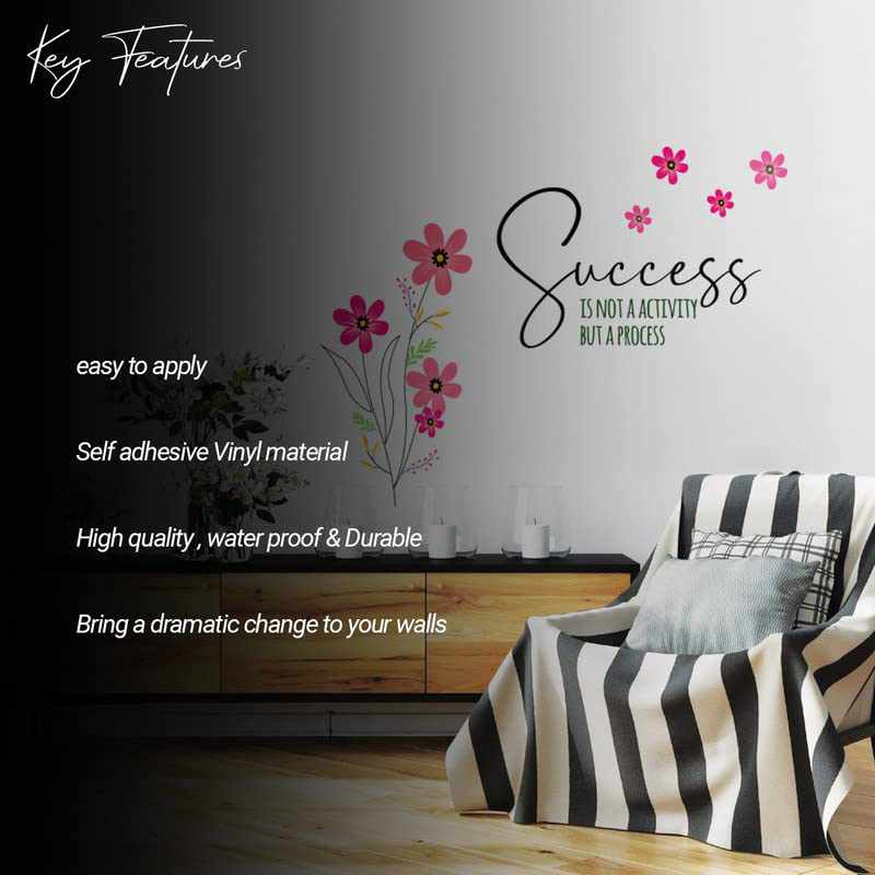 Nature Inspired Vibrant Floral Printed Wall Stickers / Decals for Home Decor-Kotart