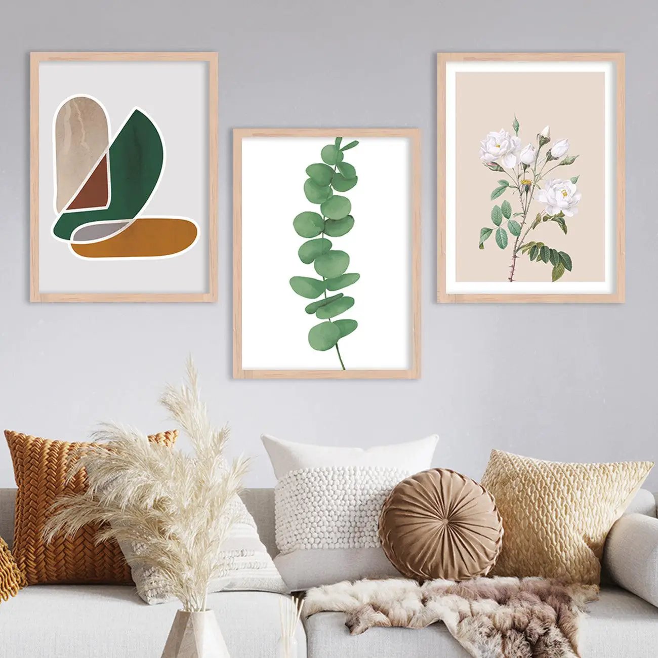 Nature Theme Modern Art Wall Arts with Frame : Abstract Art-Kotart