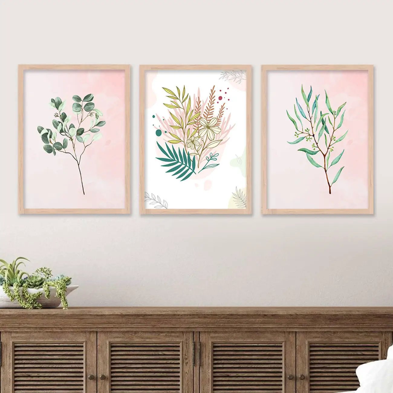 Nature's Beauty Leaf Wall Arts for Home and Office Wall Decor-Kotart