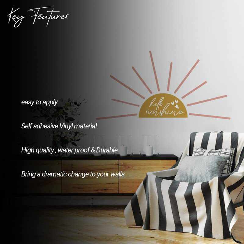 Vibrant Printed Vinyl Wall Stickers for Living Room Bedroom Kids Room-Kotart