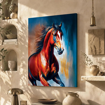 Horse Canvas Print - Modern Canvas Art Print for Luxury Home Living Room Wall Decor