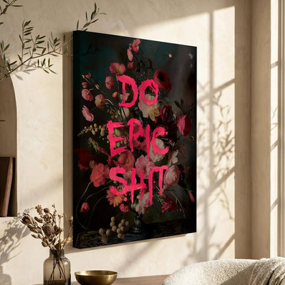 Quotes Wall Art For Wall Hanging Canvas, Home Decor Wall Canvas